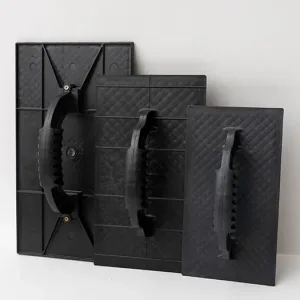 Fratacho plástico ranurado